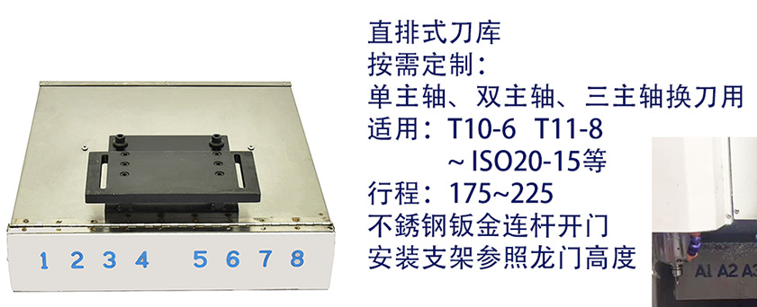 直排式刀庫(kù)(精雕機(jī)刀庫(kù)) 直排式刀庫(kù)(精雕機(jī)刀庫(kù))